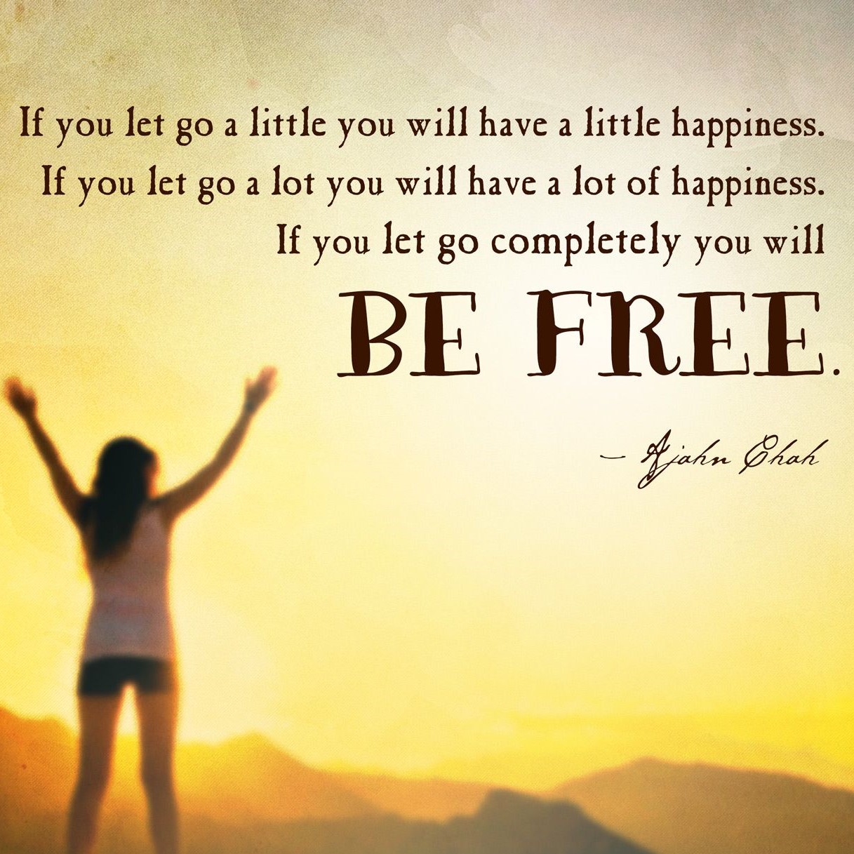 Let Go and Create Happiness